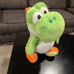 Nintendo Green and Orange Plush Dinosaur